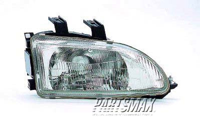 2503 | 1992-1995 HONDA CIVIC RT Headlamp assy composite all | HO2503103|33100SR3A01