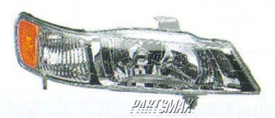 2519 | 1999-2004 HONDA ODYSSEY RT Headlamp lens/housing combination lamp | HO2503114|33101S0XA01