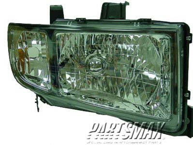 2503 | 2006-2008 HONDA RIDGELINE RT Headlamp assy composite all; Lens/Housing Only | HO2503128|33101SJCA02