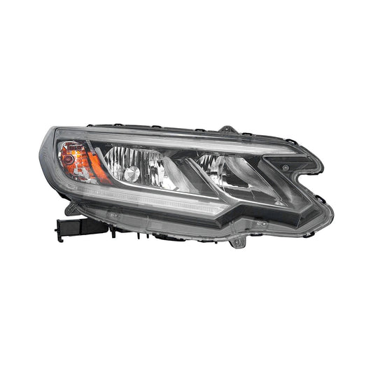 2503 | 2015-2016 HONDA CR-V RT Headlamp assy composite EX|EX-L|SE; w/LED DRL | HO2503161|33100T1WA01