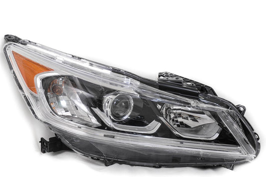 2503 | 2016-2017 HONDA ACCORD RT Headlamp assy composite EX|EX-L|SE|SPORT|SPORT SPECIAL EDITION; Sedan; Halogen; w/DRL | HO2503169|33100T2AA82