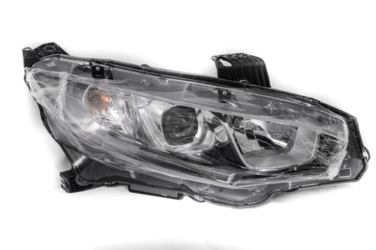 2503 | 2017-2018 HONDA CIVIC RT Headlamp assy composite LX|EX|EX-L|SPORT; H/B; Halogen | HO2503173|33100TBAA01