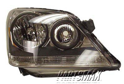 1172 | 2005-2007 HONDA ODYSSEY RT Headlamp lens/housing combination lamp | HO2519108|33101SHJA01