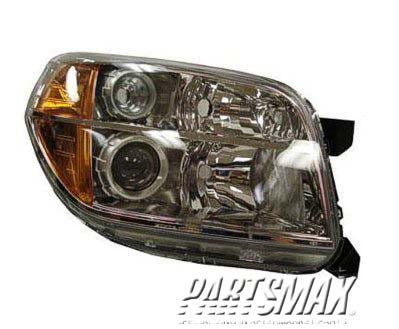 2519 |  2006-2008 HONDA PILOT RT Headlamp lens/housing all | HO2519110|33101S9VA11