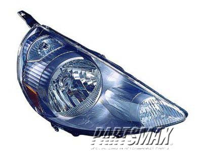 2519 | 2007-2008 HONDA FIT RT Headlamp lens/housing Storm Silver; Code NH642M | HO2519124|33101SLNA01ZE