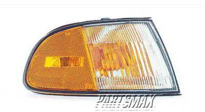 1290 | 1992-1995 HONDA CIVIC RT Front signal lamp 2dr coupe/2dr hatchback; signal/marker lamp combo | HO2531115|33300SR3A02