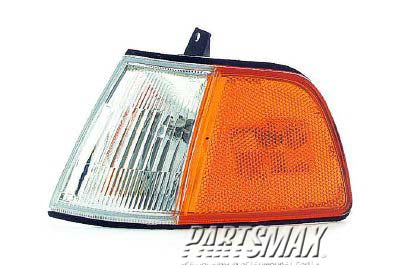 2550 | 1990-1991 HONDA CIVIC LT Front marker lamp assy 2dr hatchback | HO2550104|34350SH3A11