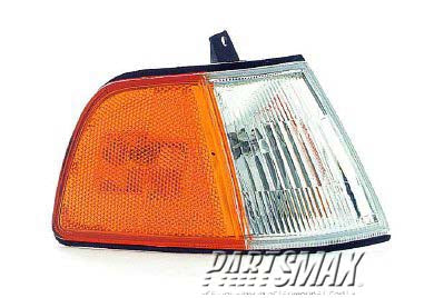 2551 | 1990-1991 HONDA CIVIC RT Front marker lamp assy 2dr hatchback | HO2551104|34300SH3A11