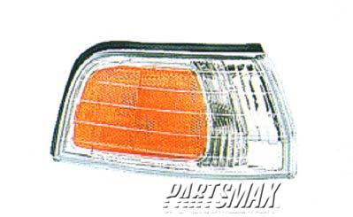 2551 | 1992-1993 HONDA ACCORD RT Front marker lamp assy park/marker combination | HO2551107|34300SM4A03