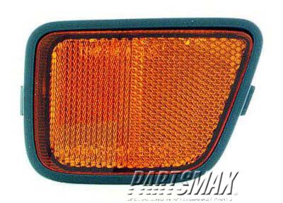 2556 | 1997-2001 HONDA CR-V LT Front side reflector bumper mounted | HO2556101|33851S10A01