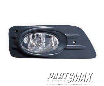 2591 | 2006-2007 HONDA ACCORD Fog lamp replacement set dealer installed | HO2591101|08V31SDA102