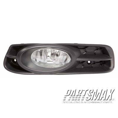 2591 | 2012-2012 HONDA CIVIC Fog lamp replacement set Coupe; w/o Auto Light; Fog Lamp Kit; Dealer Installed | HO2591113|08V31TS8100B