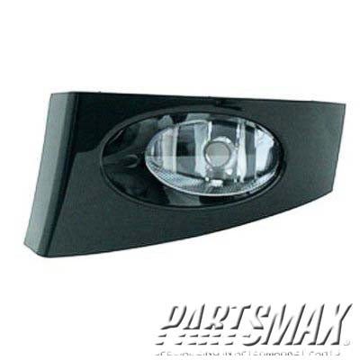 2592 | 2007-2008 HONDA FIT LT Fog lamp assy nighthawk black; code B92P; factory installed | HO2592118|33951SLNA01ZB