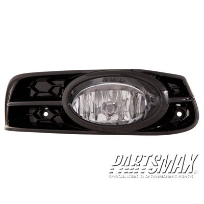 2593 | 2012-2013 HONDA CIVIC RT Fog lamp assy Coupe; Factory Installed | HO2593133|33900TS8A01