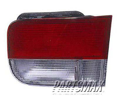 2230 | 1999-2000 HONDA CIVIC RT Taillamp lens/housing 2dr coupe; deck lid mounted | HO2801129|34151S02A51