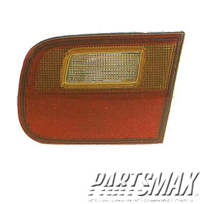 2818 | 1992-1995 HONDA CIVIC LT Taillamp lens/housing 2dr coupe/4dr sedan; deck lid mounted | HO2818123|34156SR4A01
