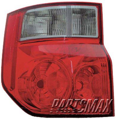 2220 | 2003-2008 HONDA ELEMENT LT Taillamp lens/housing all | HO2818125|33551SCVA01