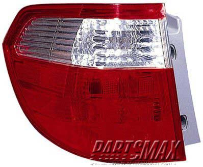 2818 | 2005-2007 HONDA ODYSSEY LT Taillamp lens/housing body mounted | HO2818129|33551SHJA11