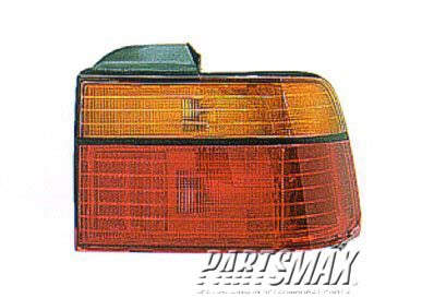 2819 | 1990-1991 HONDA ACCORD RT Taillamp lens/housing 2dr coupe/4dr sedan; body mounted | HO2819106|33501SM4A02