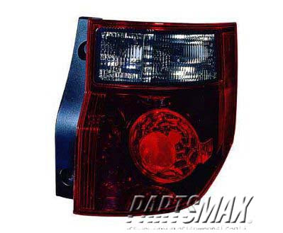 2819 | 2007-2008 HONDA ELEMENT RT Taillamp lens/housing SC Model | HO2819136|33501SCVA11