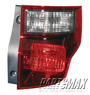 2230 | 2009-2010 HONDA ELEMENT RT Taillamp lens/housing SC | HO2819145|33501SCVA31