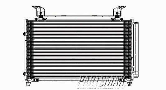 3030 | 1999-2004 HONDA ODYSSEY Air conditioning condenser all | HO3030115|80100S0X305
