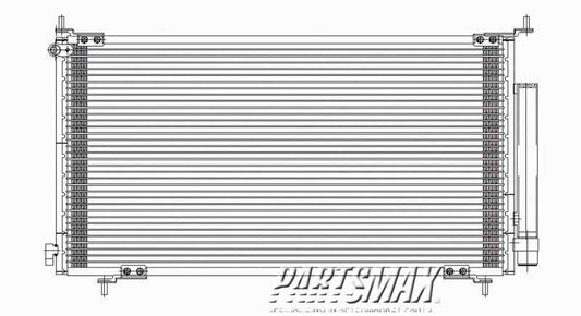 3030 | 2002-2006 HONDA CR-V Air conditioning condenser Japan built | HO3030124|80110S9A013
