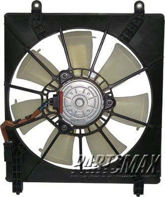 3113 | 2008-2011 HONDA ACCORD Condenser fan 4 cyl; RH; Tokai Brand; Motor/Blade/Shroud Assy; see notes | HO3113126|38616R40A02-PFM