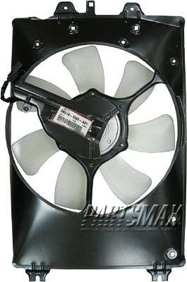 3113 | 2009-2015 HONDA PILOT Condenser fan 2WD/AWD; Motor/Blade/Shroud Assy; see notes | HO3113128|38615RN0A01-PFM