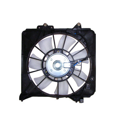 3113 | 2009-2010 HONDA FIT Condenser fan A/T; Motor/Blade/Shroud Assy; see notes | HO3113130|38616RB0003-PFM