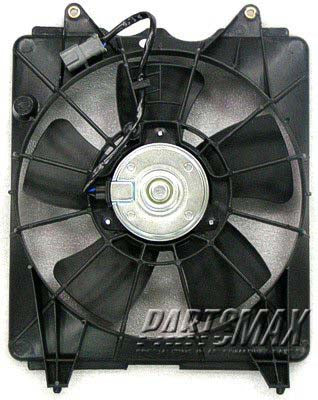 3117 | 2006-2011 HONDA CIVIC Radiator fan/motor assembly 2.0L; Coupe; Motor/Blade/Shroud assy; see notes | HO3117106|19015RRAA01-PFM