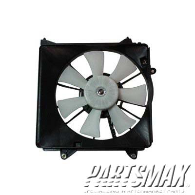 3120 | 2010-2014 HONDA INSIGHT Condenser fan/motor assembly Motor/Blade/Shroud Assy; see notes | HO3120106|38615RBJ003-PFM