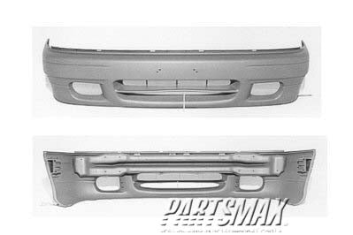 1000 | 1994-1995 HYUNDAI ELANTRA Front bumper cover USA | HY1000103|8650128500