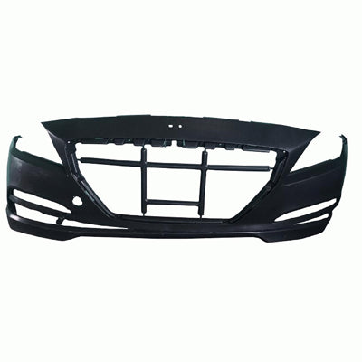 1000 | 2017-2017 GENESIS G80 Front bumper cover 3.8L; w/o Front Object Sensors; w/o Headlamp Washers; prime | HY1000206|86511B1000