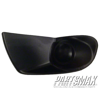 520 | 2005-2006 HYUNDAI TIBURON LT Front bumper insert Fog Lamp Opening Cover; w/o Fog Lamps | HY1038115|865172C600