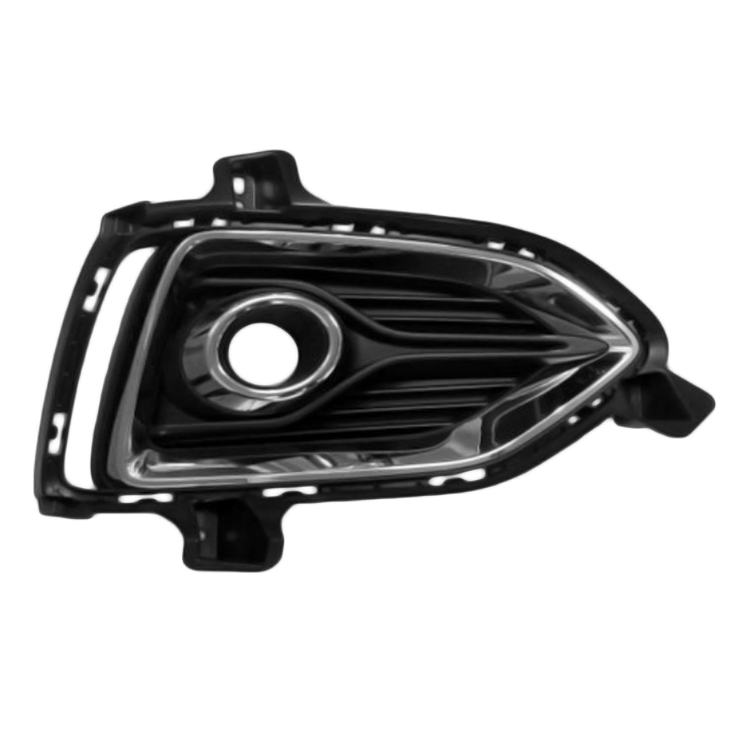 1039 | 2018-2020 HYUNDAI ACCENT RT Front bumper insert GLS|ULTIMATE; H/B; Fog Lamp Bezel; w/Fog Lamps | HY1039145|86522J0000