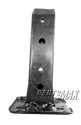 1067 | 1992-1993 HYUNDAI ELANTRA RT Front bumper bracket bumper stay | HY1067103|8654228000