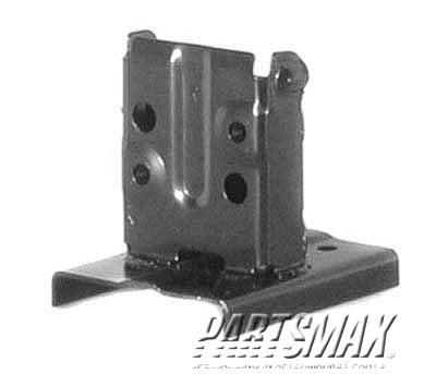 1067 | 1999-2000 HYUNDAI ELANTRA RT Front bumper bracket USA; GL; bumper stay | HY1067107|8654229500