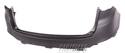1100 | 2010-2015 HYUNDAI TUCSON Rear bumper cover Upper; From 12-09; prime | HY1100178|866112S001