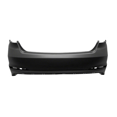 2430 | 2015-2017 HYUNDAI SONATA Rear bumper cover w/o Rear Object Sensors; prime | HY1100205|86611C2000