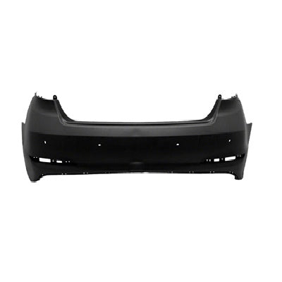 2430 | 2015-2017 HYUNDAI SONATA Rear bumper cover w/Rear Object Sensors; prime | HY1100206|86610C2000