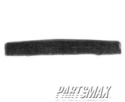 1106 | 2001-2002 HYUNDAI ELANTRA Rear bumper reinforcement 4dr sedan | HY1106124|866312D010