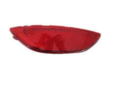 1184 | 2012-2017 HYUNDAI ACCENT LT Rear bumper reflector Sedan | HY1184105|924051R000