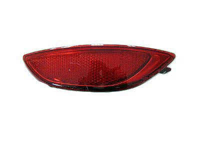 1185 | 2012-2017 HYUNDAI ACCENT RT Rear bumper reflector Sedan | HY1185105|924061R000