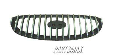 1200 | 1997-1998 HYUNDAI SONATA Grille assy GLS; bright | HY1200132|8635134510