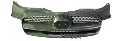 1200 | 2007-2011 HYUNDAI ACCENT Grille assy H/B; Grille & Upper Cover Assy; see notes | HY1200144|863611E000-PFM