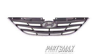 1200 | 2011-2014 HYUNDAI SONATA Grille assy Type 1; PTM | HY1200162|863503S000