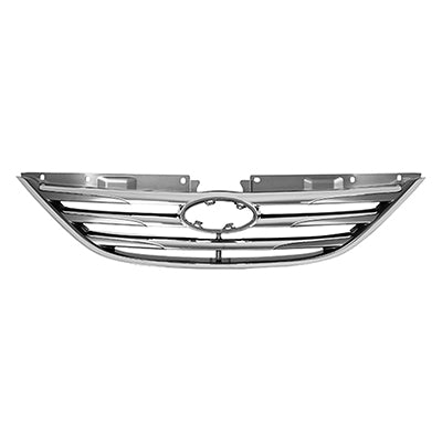 1200 | 2014-2014 HYUNDAI SONATA Grille assy Type 1; Chrome | HY1200187|863503Q700