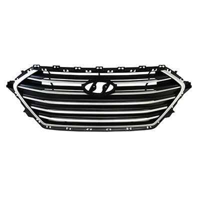 1200 | 2017-2018 HYUNDAI ELANTRA Grille assy 1.4L TURBO|2.0L; Sedan; Korea Built; Silver | HY1200203|86350F2000