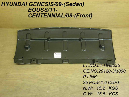 1228 | 2011-2016 HYUNDAI EQUUS Lower engine cover Front | HY1228151|291203M000